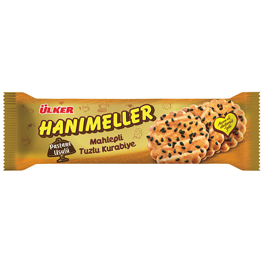 Ülker Hanımeller Mahlepli Tuzlu Kurabiye 81 G Bisküvi ve Kek Fiyatı
