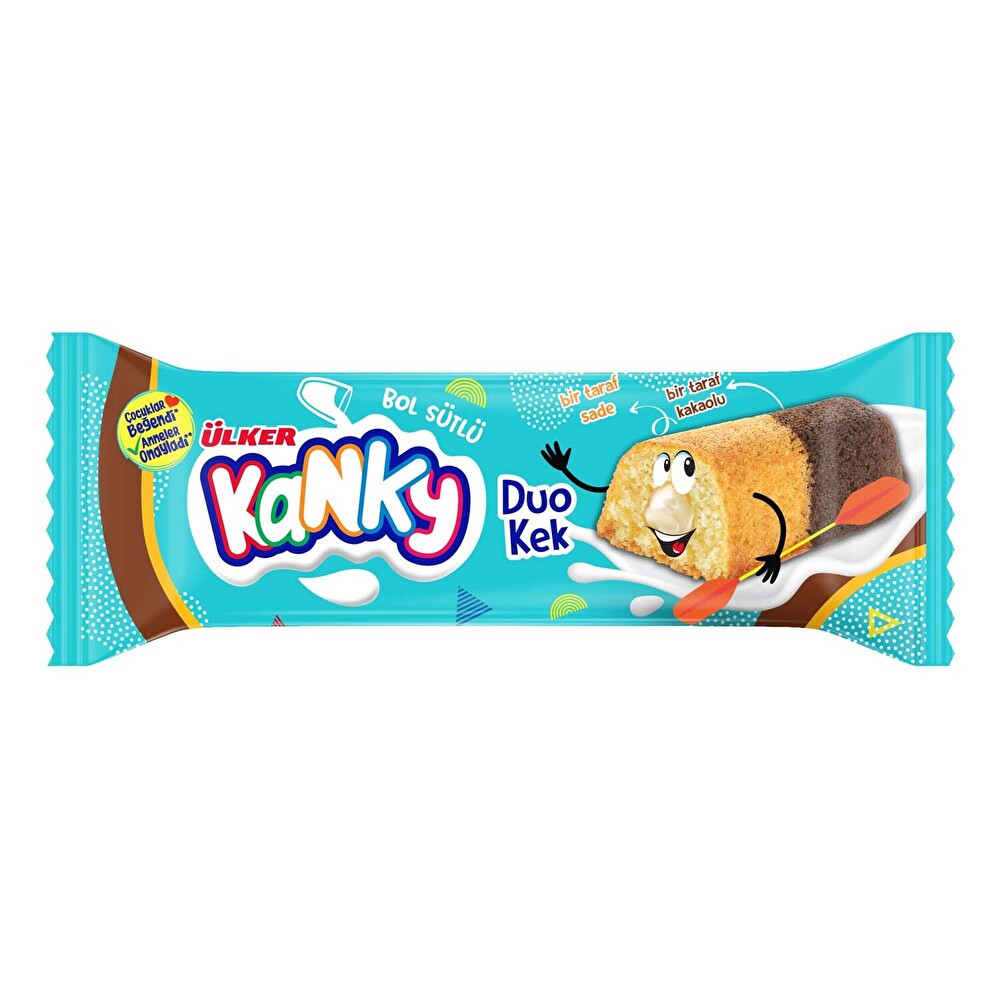 Ülker Kanky Sütlü Kakaolu Duo Kek 40 g Bisküvi ve Kek Fiyatı