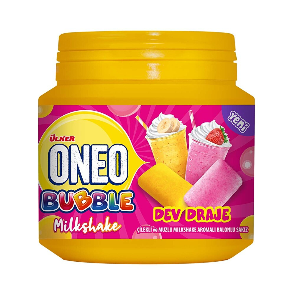 Ülker Oneo Bubble Milkshake Dev Draje Sakız 76 g Şekerleme Sakız Fiyatı