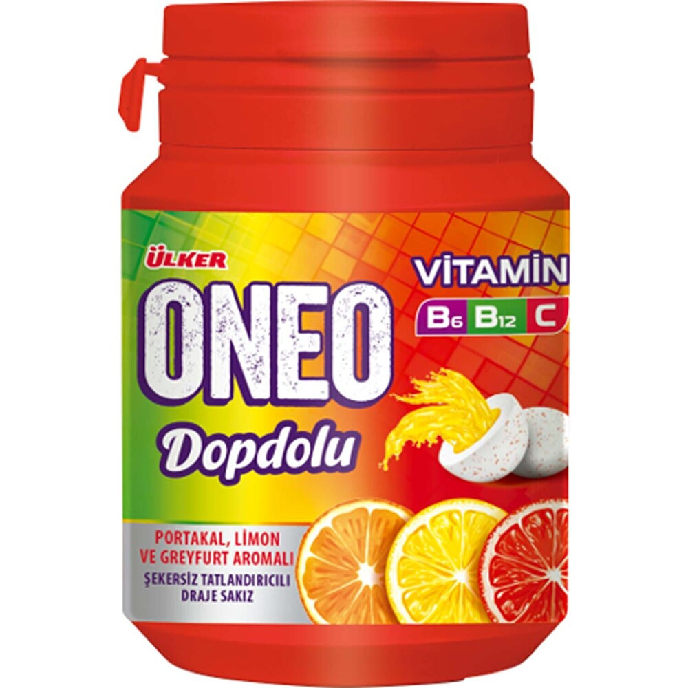 Ülker Oneo Dopdolu Vitamin Draje Meyve Aromalı Sakız 48 Şekerleme Sakız Fiyatı