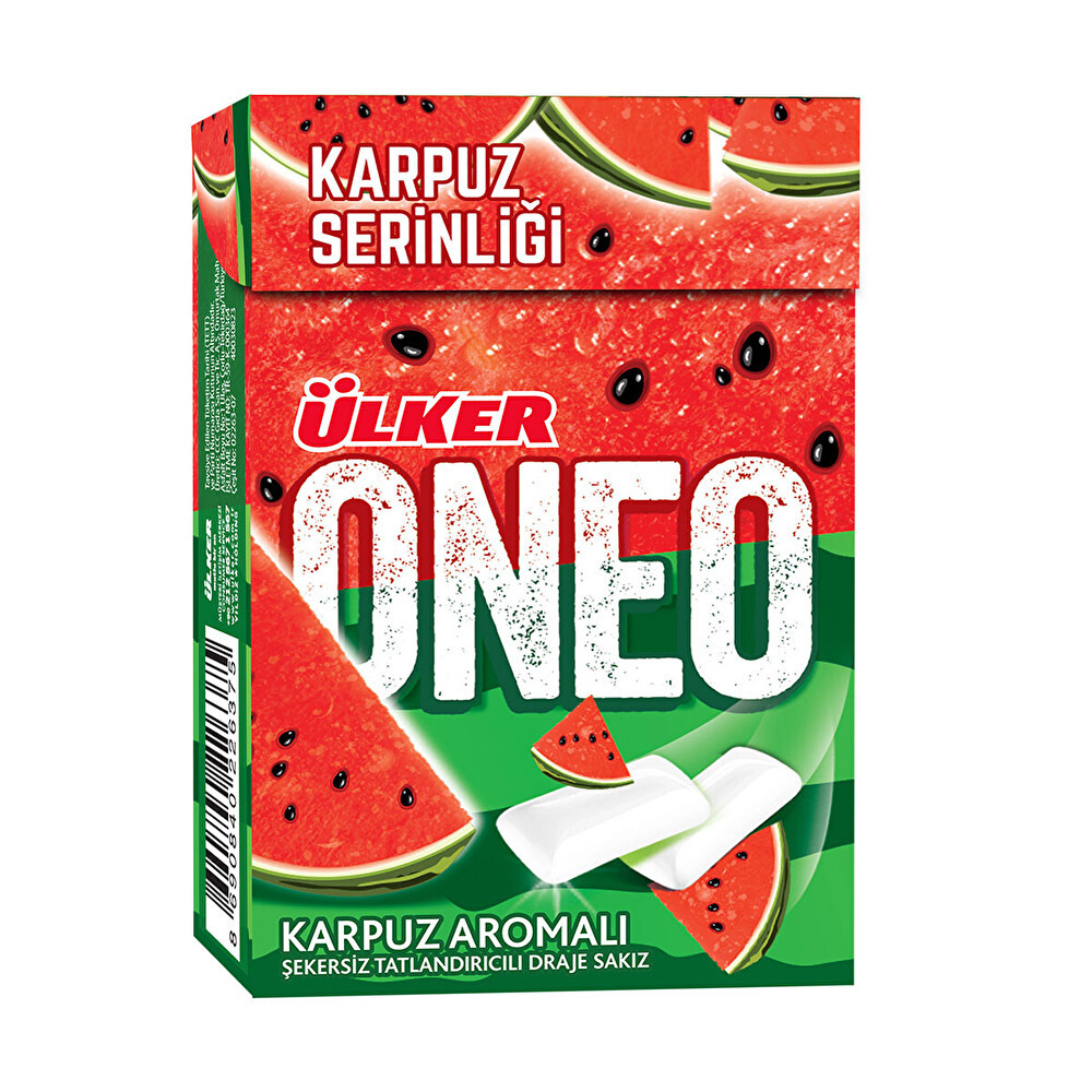 Ülker Oneo Karpuz Aromalı Flıptop Draje Sakız 21 G Şekerleme Sakız Fiyatı