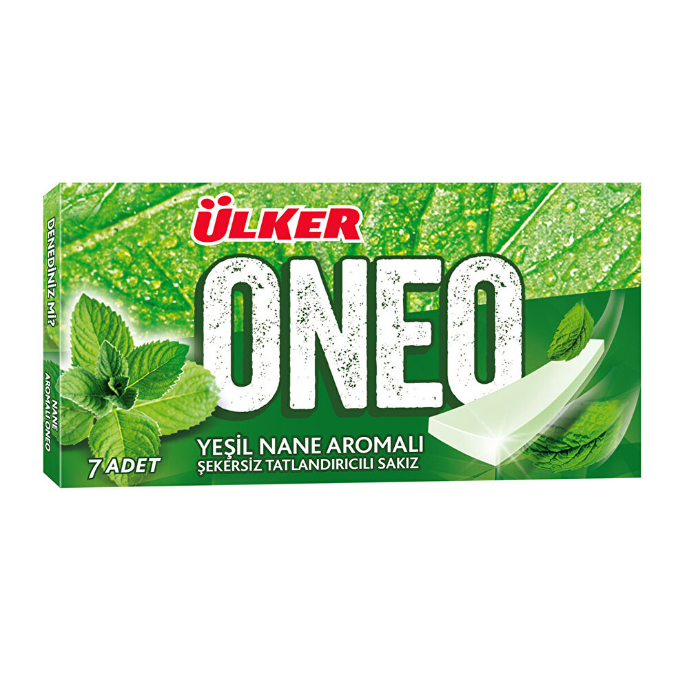 Ülker Oneo Slims Yeşil Nane Aromalı Sakız 14 G Şekerleme Sakız Fiyatı