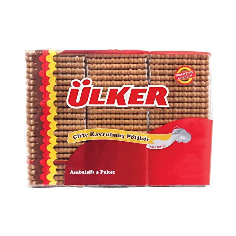 Ülker Pötibör Bisküvi Çifte Kavrulmuş 450 Gr Bisküvi ve Kek Fiyatı