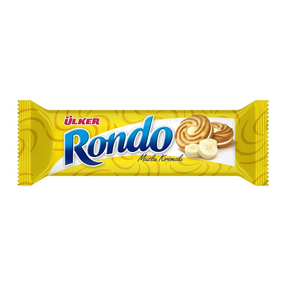 Ülker Rondo Kremalı Bisküvi Muzlu 61 Gr Bisküvi ve Kek Fiyatı