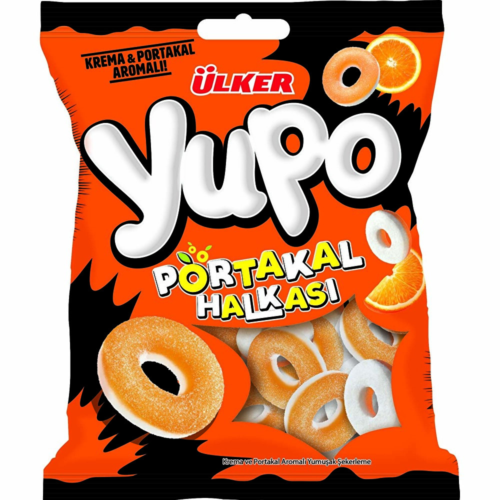 Ülker Yupo Jelly Portakal Halkası 70 G Şekerleme Sakız Fiyatı