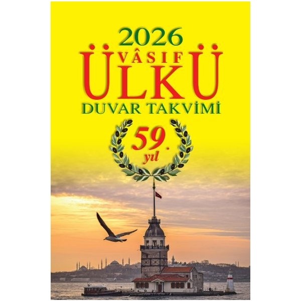 Ülkü 2026 Duvar Takvimi Renkli 59. Yıl Özel Tasarım Masa Takvimi Türkiye Menşeli - 0 Diğer Fiyatı