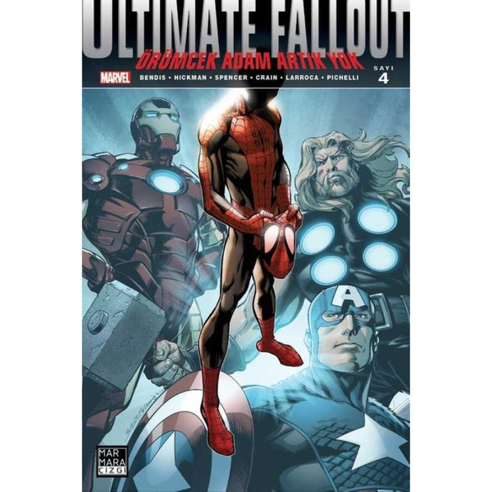 Ultimate Fallout #4 Örümcek Adam Artık Yok Çizgi Roman Fiyatı