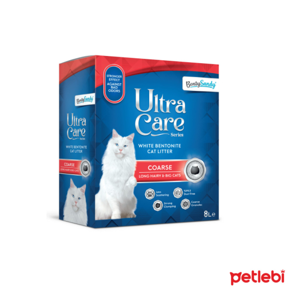 Ultra Care Coarse Uzun Tüylü Kediler İçin Kalın Taneli Bahar Kokulu Bentonit Kedi Kumu 8lt Evcil Hayvan Ürünleri Fiyatı