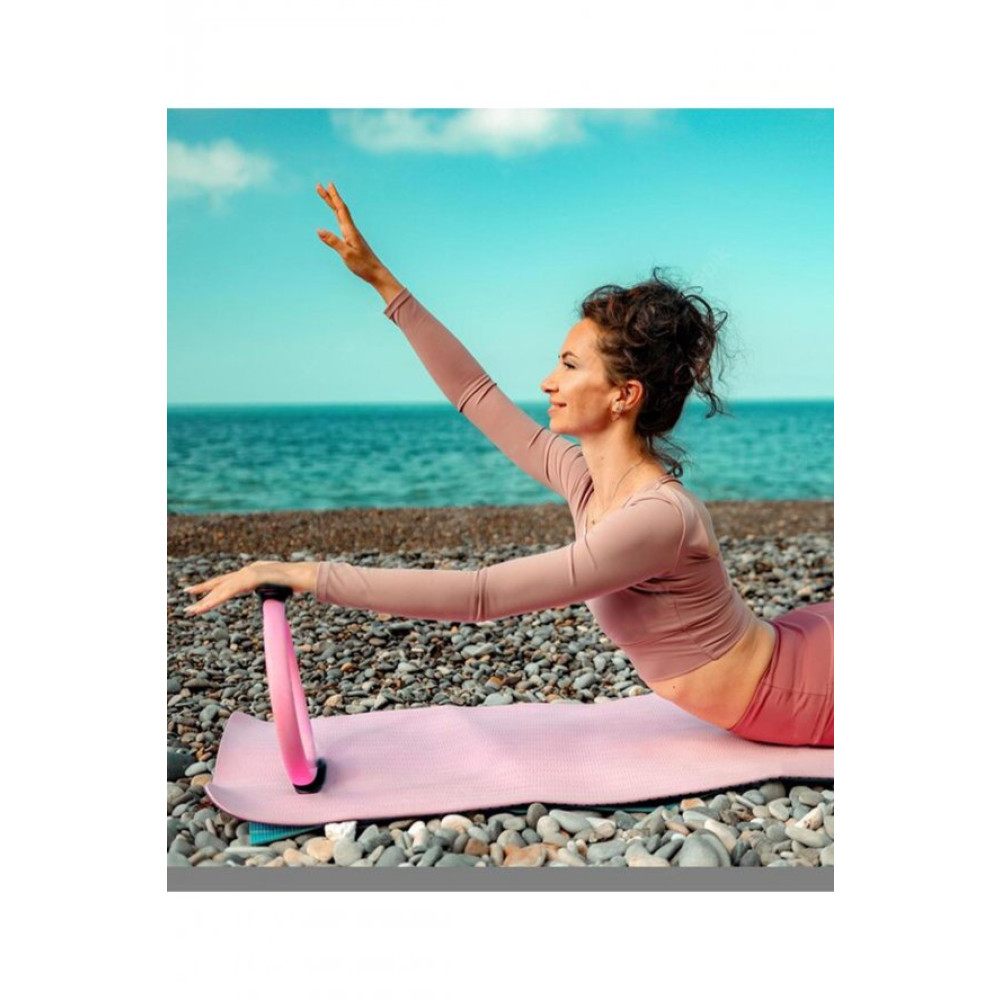 Ultra Dayanikli 38Cm Kirilmaz Pilates Cemberi Sungerli Egzersiz Yoga Cemberi Pilates Halkasi Pilates Çemberi Fiyatı