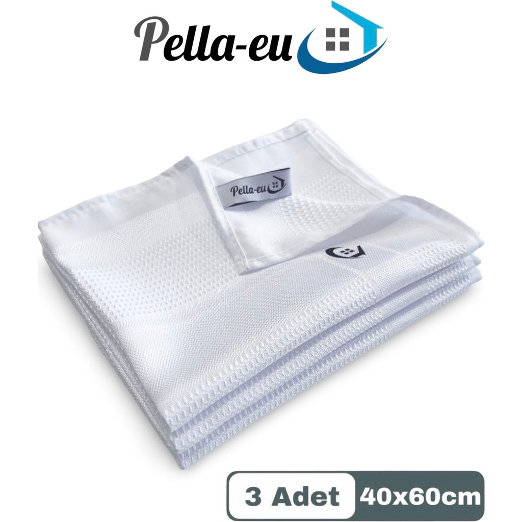 Ultra Emici Mikrofiber Temizlik Bezi Çok Amaçlı Cam Ayna ve Yüzey Bezi 3lü Beyaz 40X60CM SSD / Solid State Drive Fiyatı