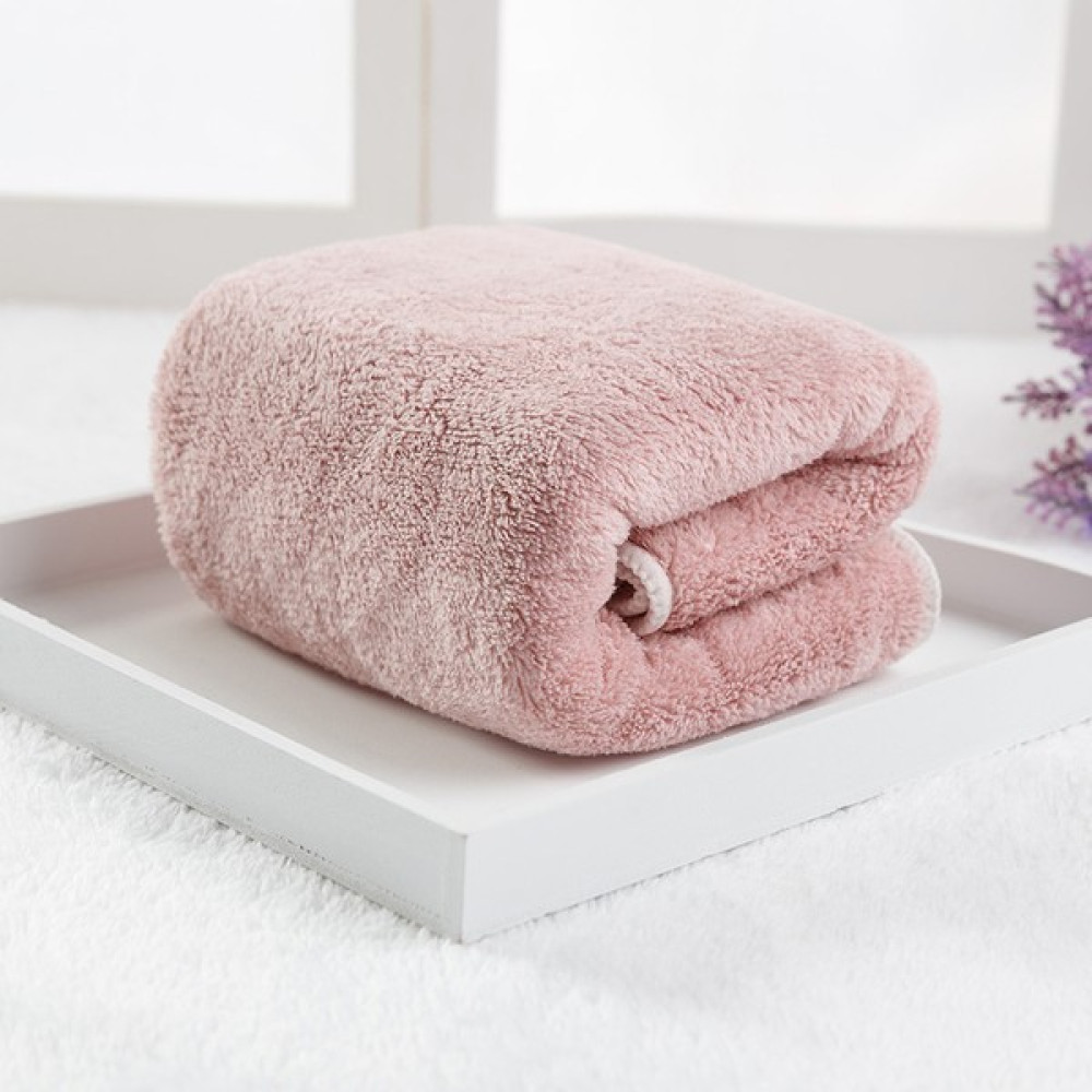 Ultra Ince Mikrofiber Havlu Yetişkin Mercan Çift Taraflı Kadife Havlu Güçlü Emici Yüz Havlusu Küçük Havlu (Yurt Dışından) - 34 x 34 cm - Pembe El / Yüz Havlusu Fiyatı