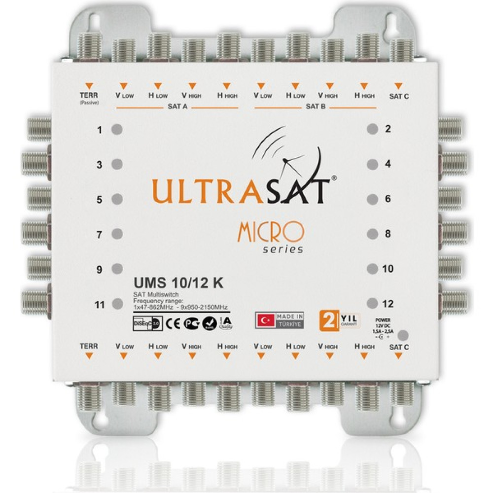 Ultra Sat Ultrasat 10 x 12 Kaskatlı Uydu Santrali - Beyaz Oto Boyaları Fiyatı
