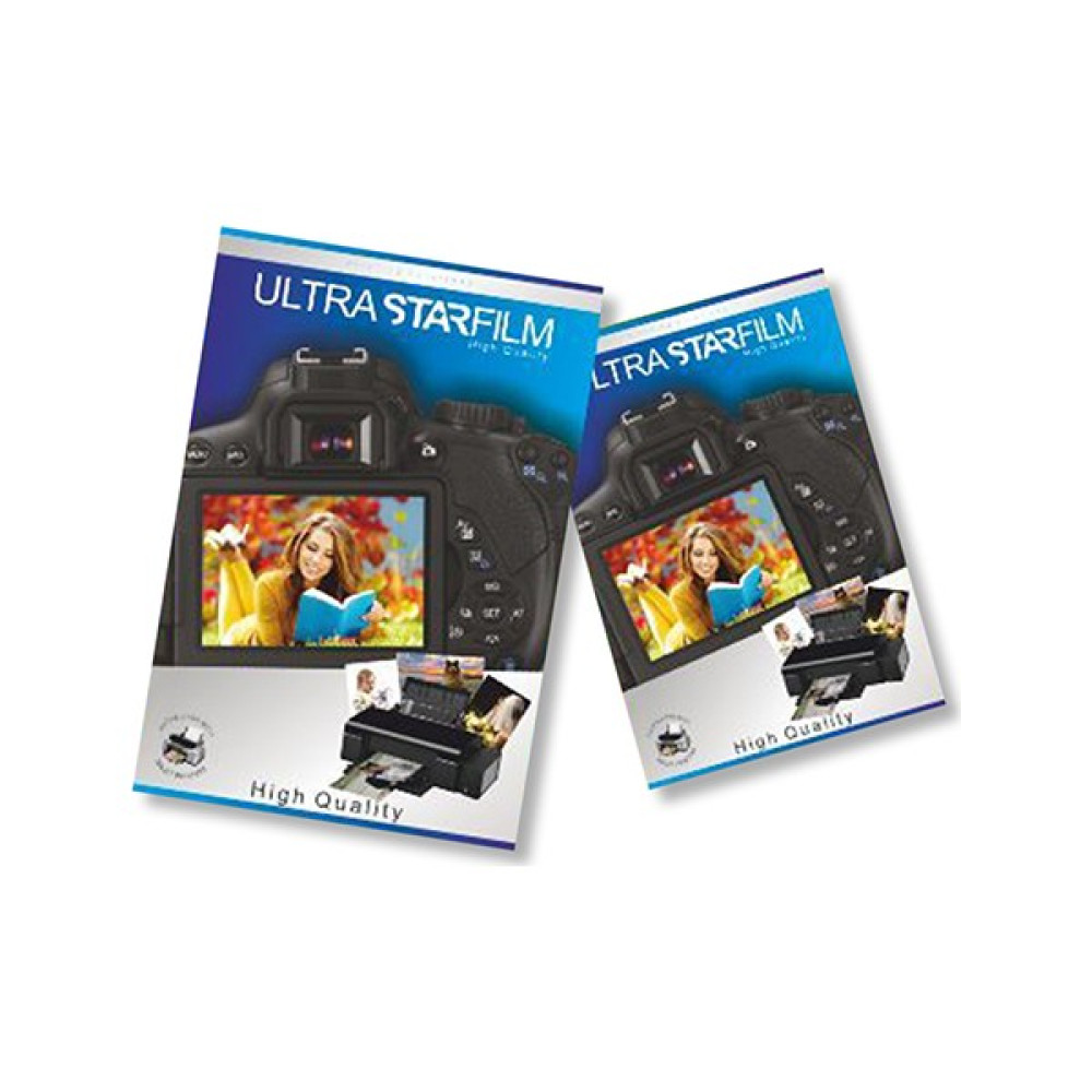 Ultra Starfilm 60 Paket (1000 Adet) A4 Yapışkanlı Fotoğraf Kağıdı 150Gr (1 Paket=20 Sayfa) Oto Boyaları Fiyatı