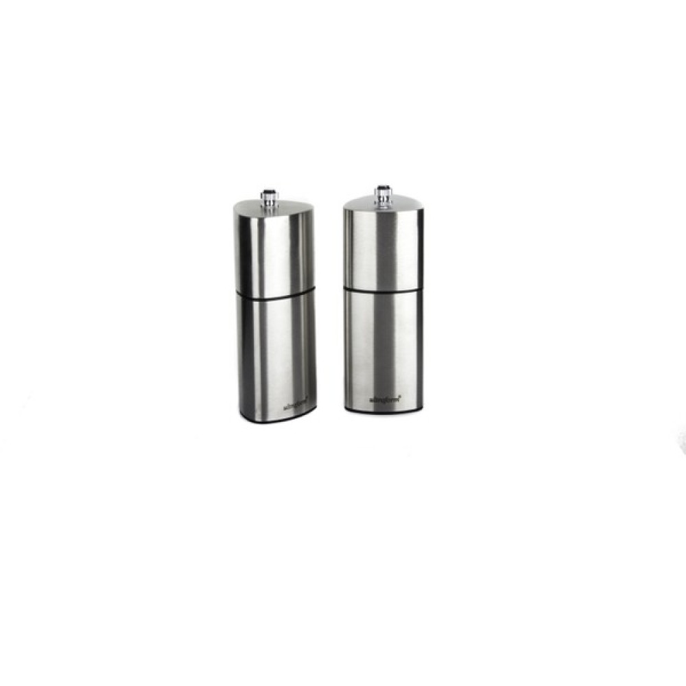 Ultraform Metal Karabiber ve Tuz Değirmen Seti 15 cm Baharat Setleri & Baharatlıklar Fiyatı