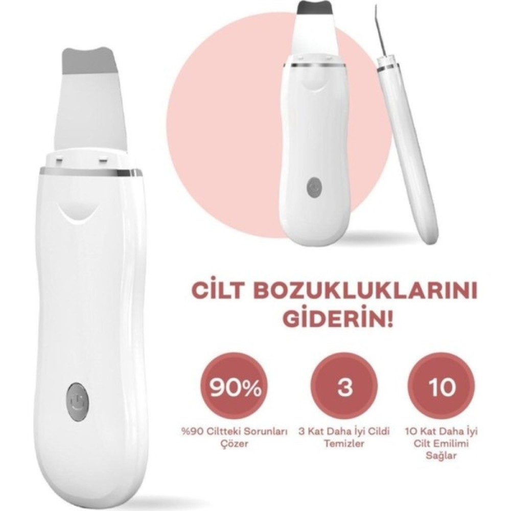 Ultrasonik Spatula Yüz Siyah Nokta Temizleme Aleti Cilt & Yüz Temizleme Cihazları Fiyatı
