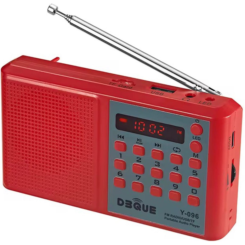 UltraTekno Bluetoothlu Deprem ve Acil Durum Radyosu 18650 Pilli Şarjlı Fm Radyo USB Tf Kart Destekli Type-C Şarjlı LED Fenerli Taşınabilir Radyo Y-096 Bilgisayar Çevirici ve Adaptörü Fiyatı