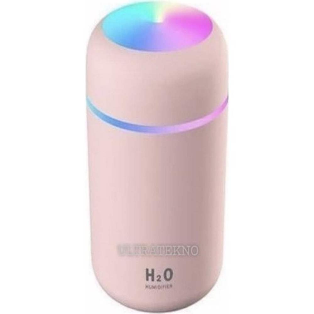 Ultratekno H2o Humidifier Hava-Oda- Araç Nemlendirici Led Işıklı Buhar Makinesi - Pembe Hava Temizleme - Nemlendirme Cihazları Fiyatı