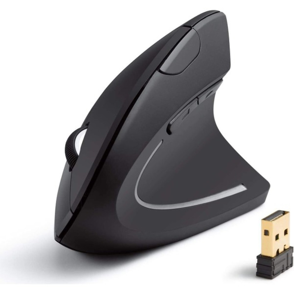 Ultratekno Jsy-1 Kablosuz Vertical 1600DPI Ergonomik Dikey Mouse - Siyah Klavye - Mouse Fiyatı