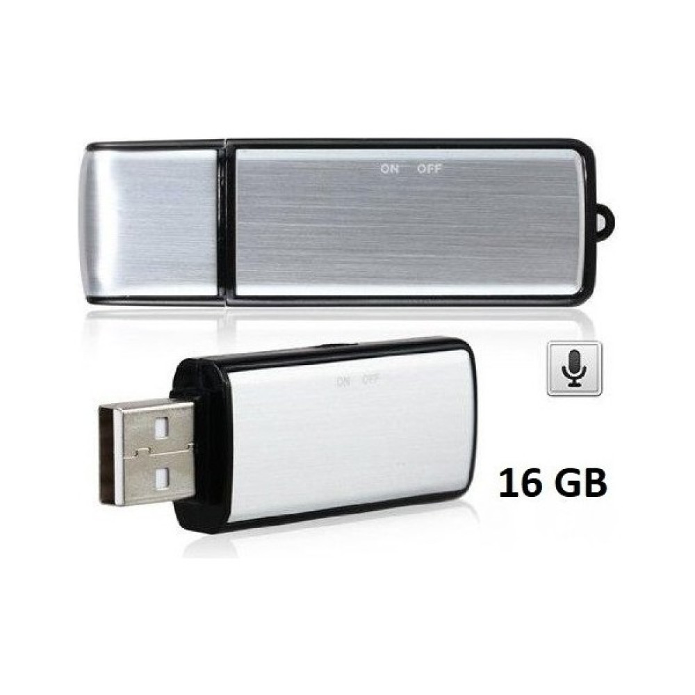 UltraTekno Kingboss USB Flash Bellek 16 GB Ses Kayıt Cihazı - Gri Ses Kayıt Cihazları Fiyatı
