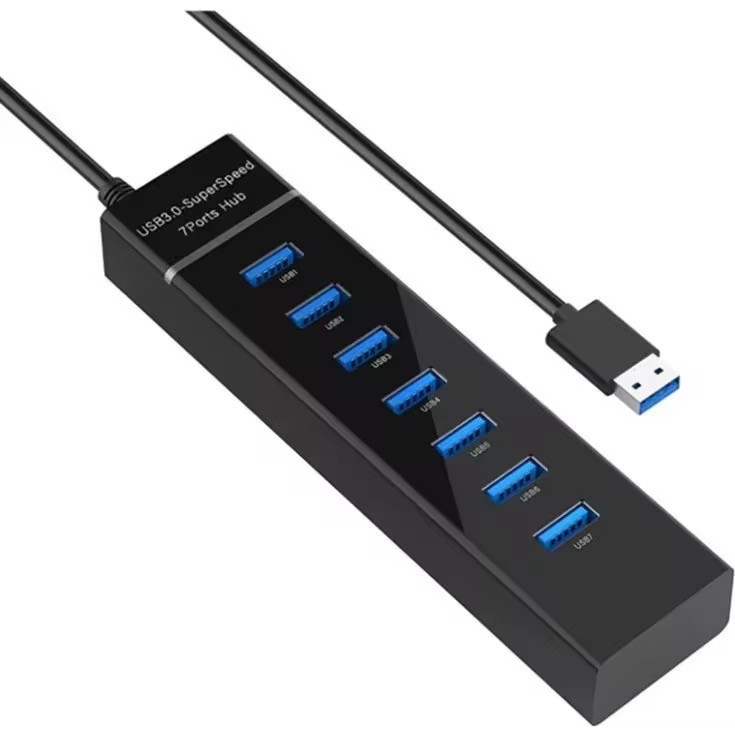 UltraTekno UL307 7 Port USB 3.0 Hub USB Hub 3.0 Çoğaltıcı 7 Port USB Hub 5 Gbps USB Splitter USB Çoklayıcı Seri & Paralel Kablo Fiyatı
