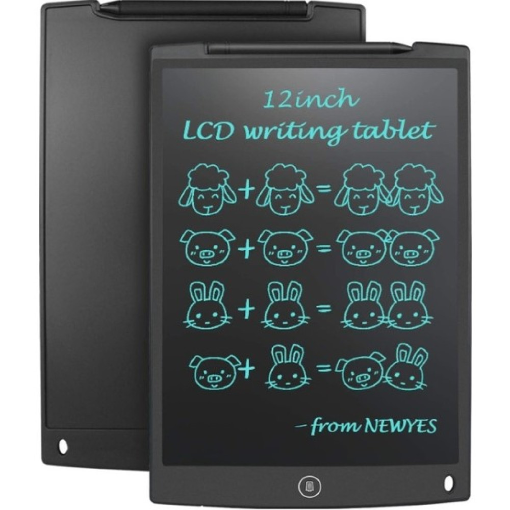 Ultratekno ULT12XL 12" Büyük Boy Dijital Yazı Tahtası Grafik Çizim Tableti 12 Inç LCD Çocuk Tablet - Siyah Grafik Tabletler Fiyatı