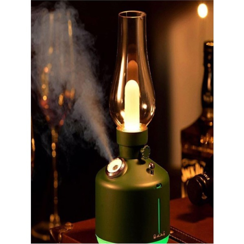 UltraTekno Vintage Şarjlı Gece Lambası & Hava Nemlendirici Buhar Makinesi 280ML Hava Temizleme - Nemlendirme Cihazları Fiyatı