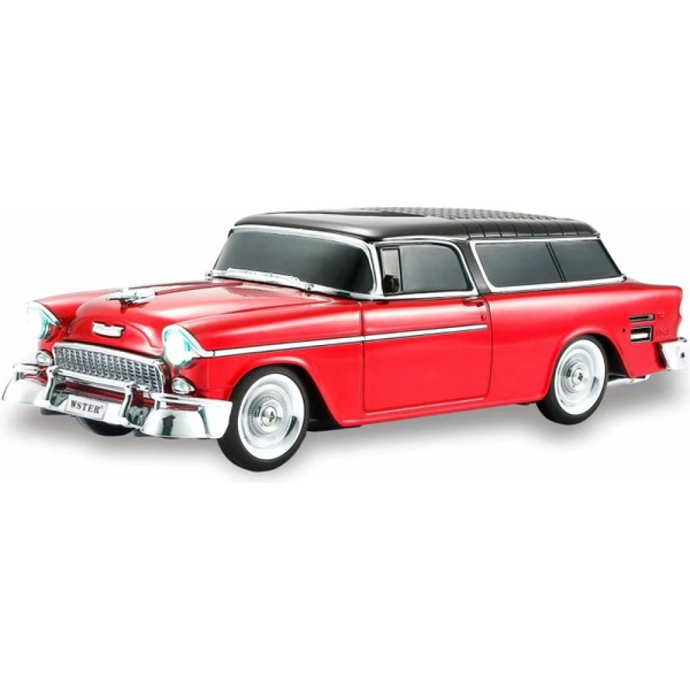 Ultratekno WS-1955BT Chevrolet Belair 1955 Model Bluetooth Hoparlör Fm Radyo USB Tf Aux Destekli Speaker - Kırmızı Bluetooth Hoparlör Fiyatı