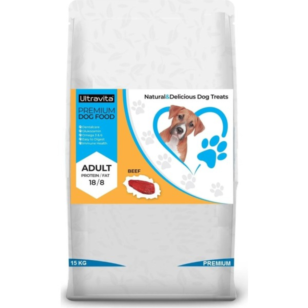Ultravita Premium Biftekli Yetişkin Köpek Maması 15 kg Evcil Hayvan Ürünleri Fiyatı