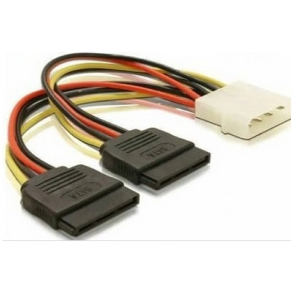 Ulu Bilgisayar Ikili Çift Sata Power Hdd-Ssd 4 Pin Güç Kablosu Bilgisayar Yedek Parça Fiyatı