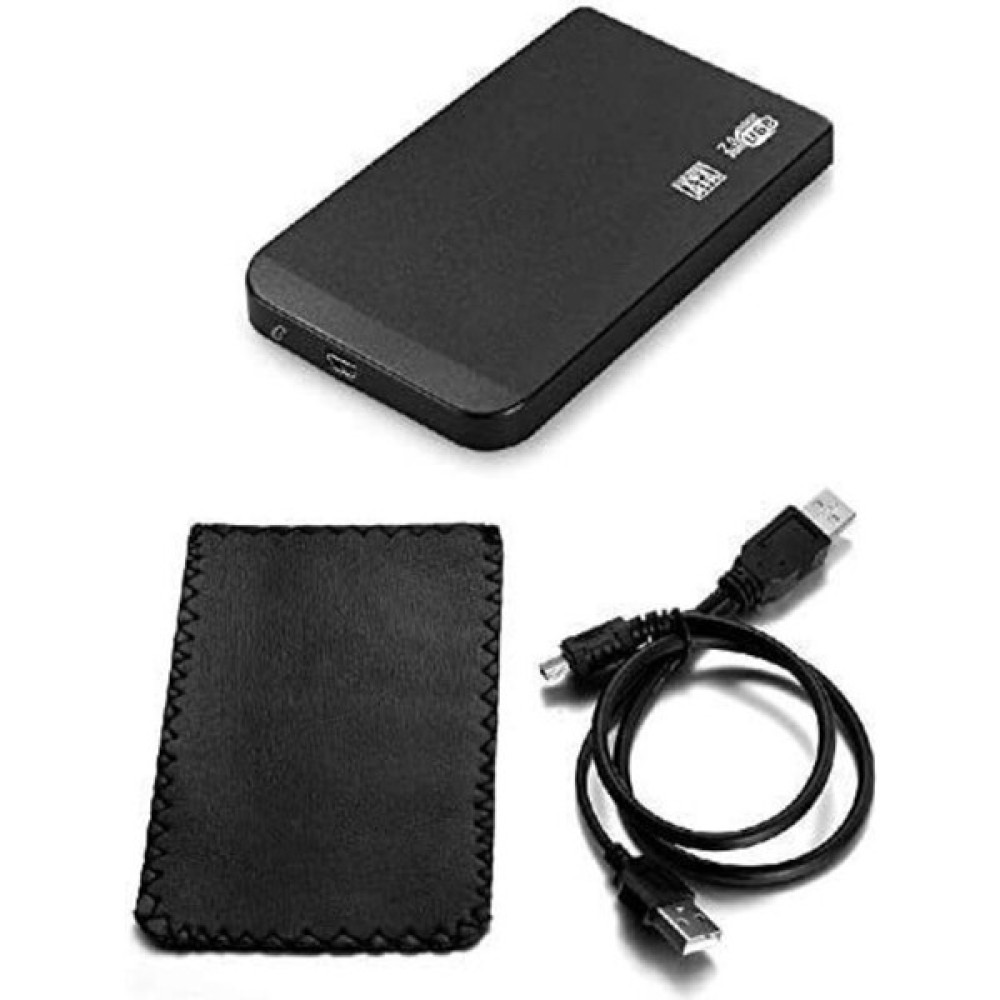 Ulu Bilgisayar Kutu Harddisk Kutu USB 2.0 2.5 Inch Uyumlu - Siyah HDD Kutuları Fiyatı