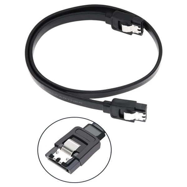 Ulu Bilgisayar Sata 3.0 HDD Harddisk SSD Sata 3 Data Veri Kablosu - Siyah SSD / Solid State Drive Fiyatı