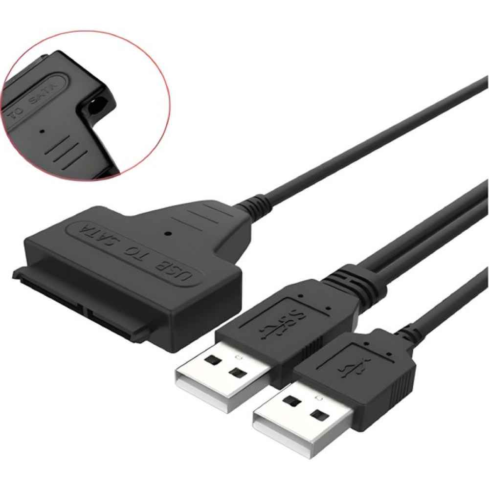 Ulu Bilgisayar USB 2.0 2.5 -3.5 Inç Sata SSD Harddisk Çevirici Dönüştürücü - Siyah Bilgisayar Çevirici ve Adaptörü Fiyatı