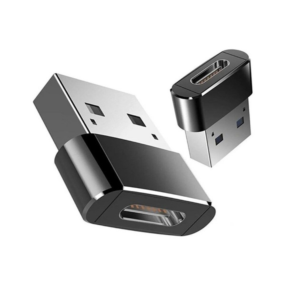 Ulu Bilgisayar USB To Type-C Dönüştürücü - Type-C Çevirici Yüksek Hızlı Veri Aktarımı Otg Çevirici - Siyah Bilgisayar Çevirici ve Adaptörü Fiyatı
