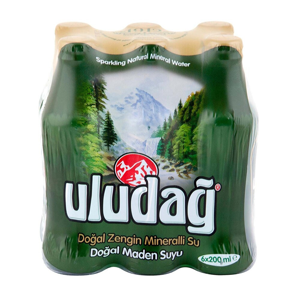 Uludağ Doğal Maden Suyu 6x200 ml Maden Suyu ve Soda Fiyatı
