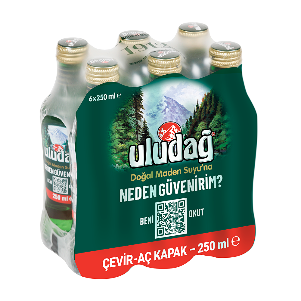 Uludağ Maden Suyu 6x250 ml Maden Suyu ve Soda Fiyatı