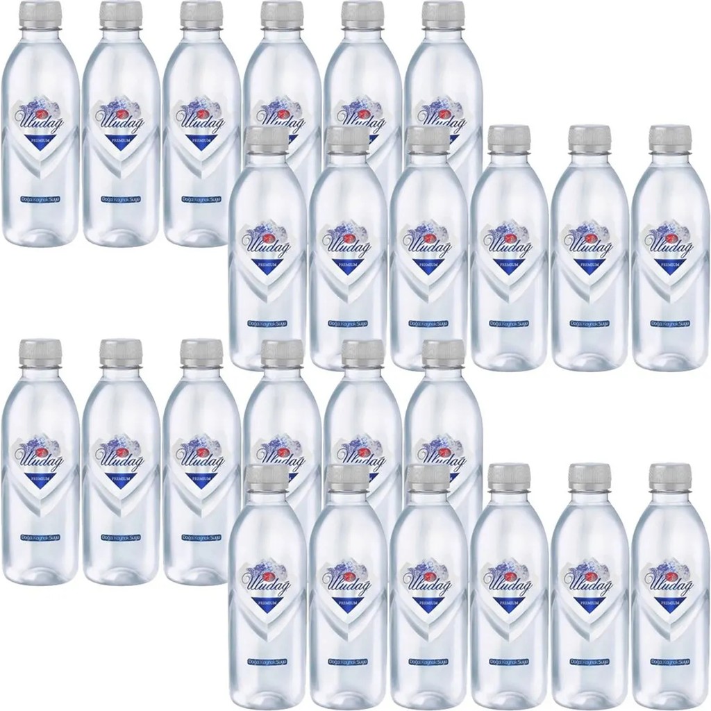 Uludağ Premium Cam Pet Su 400 ml 24 Lü Doğal ve Katkısız Ferahlatıcı Lezzetli İçecek Su Fiyatı
