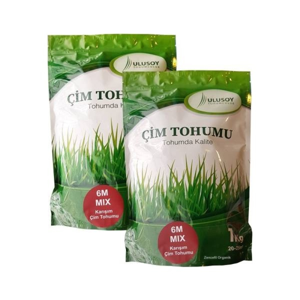 Ulusoy Karışımlı Çim Tohumu 2'li - 2 kg Tohum Fiyatı