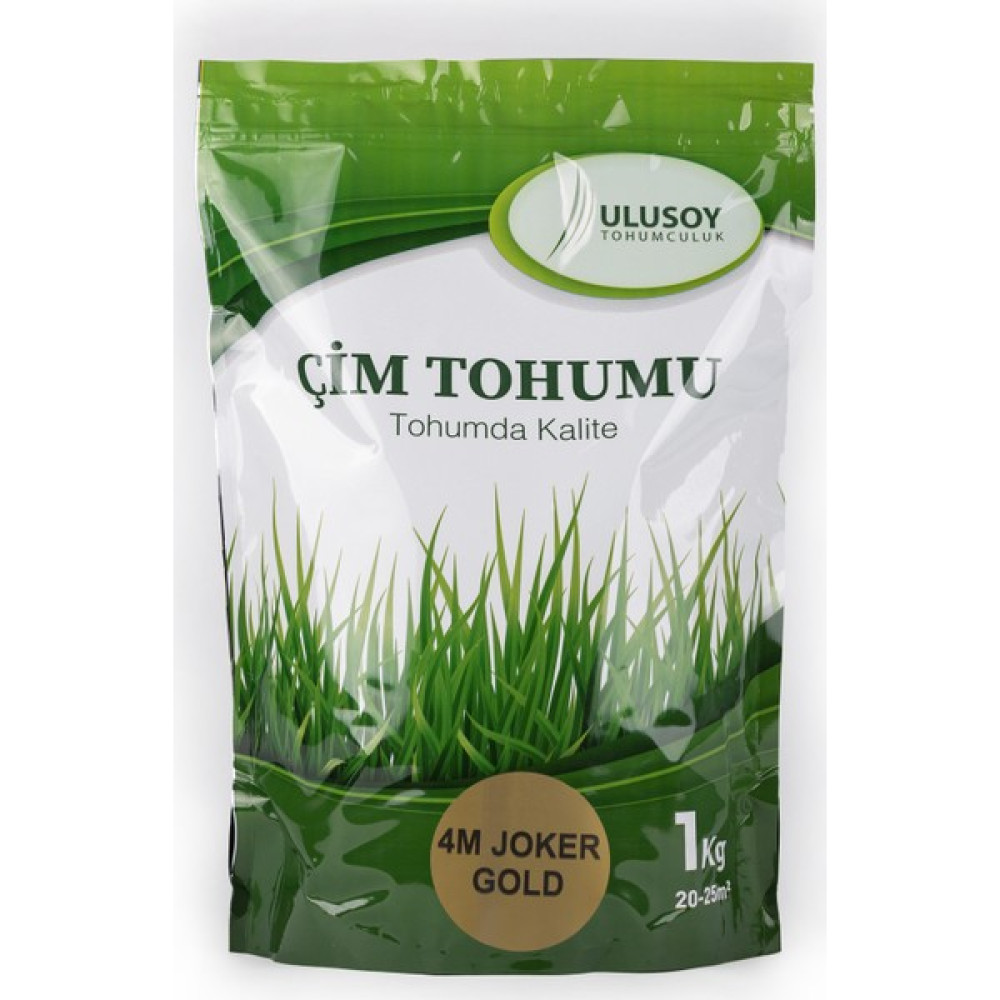 Ulusoy Tohumculuk 4M Joker Gold Çim Tohumu Karışımı 1Kg - 1 kg Tohum Fiyatı