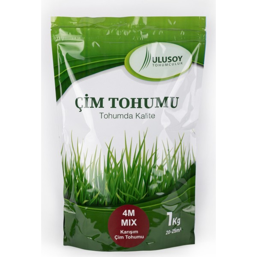 Ulusoy Tohumculuk 4M Mix Çim Tohumu Karışımı 1Kg - 1 kg Tohum Fiyatı