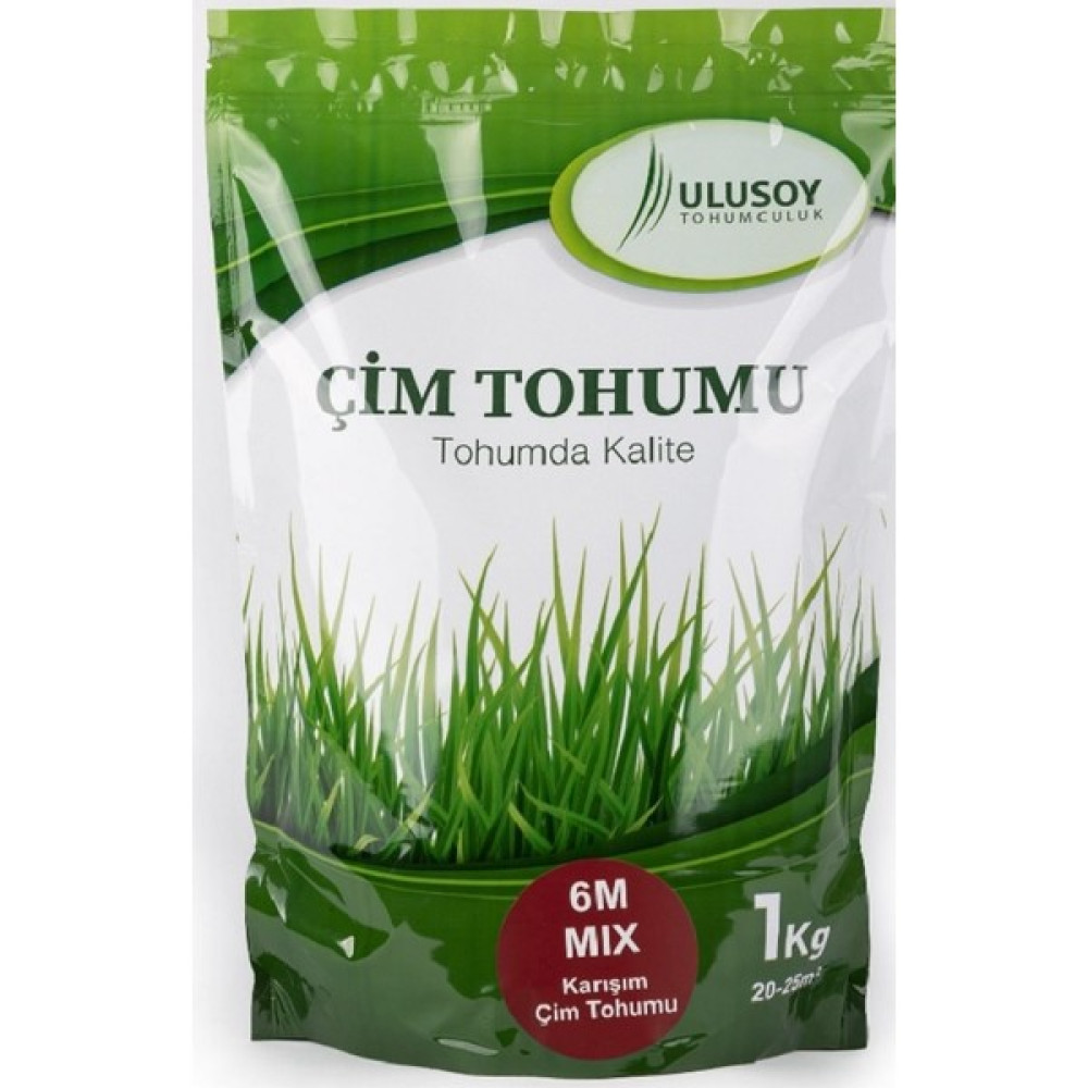Ulusoy Tohumculuk 6m Mix Çim Tohumu - 1 kg Tohum Fiyatı