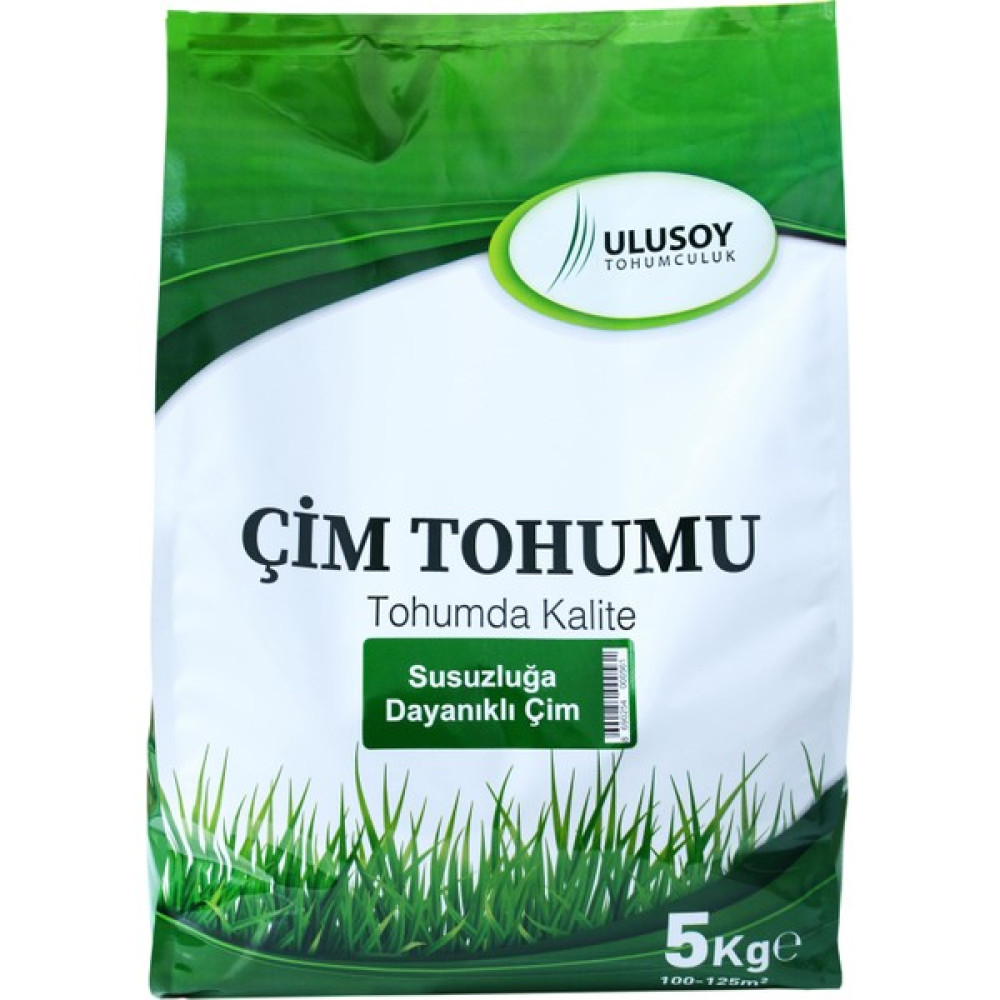 Ulusoy Tohumculuk Susuzluğa Dayanıklı Çim Tohumu 5kg - 5 kg Tohum Fiyatı