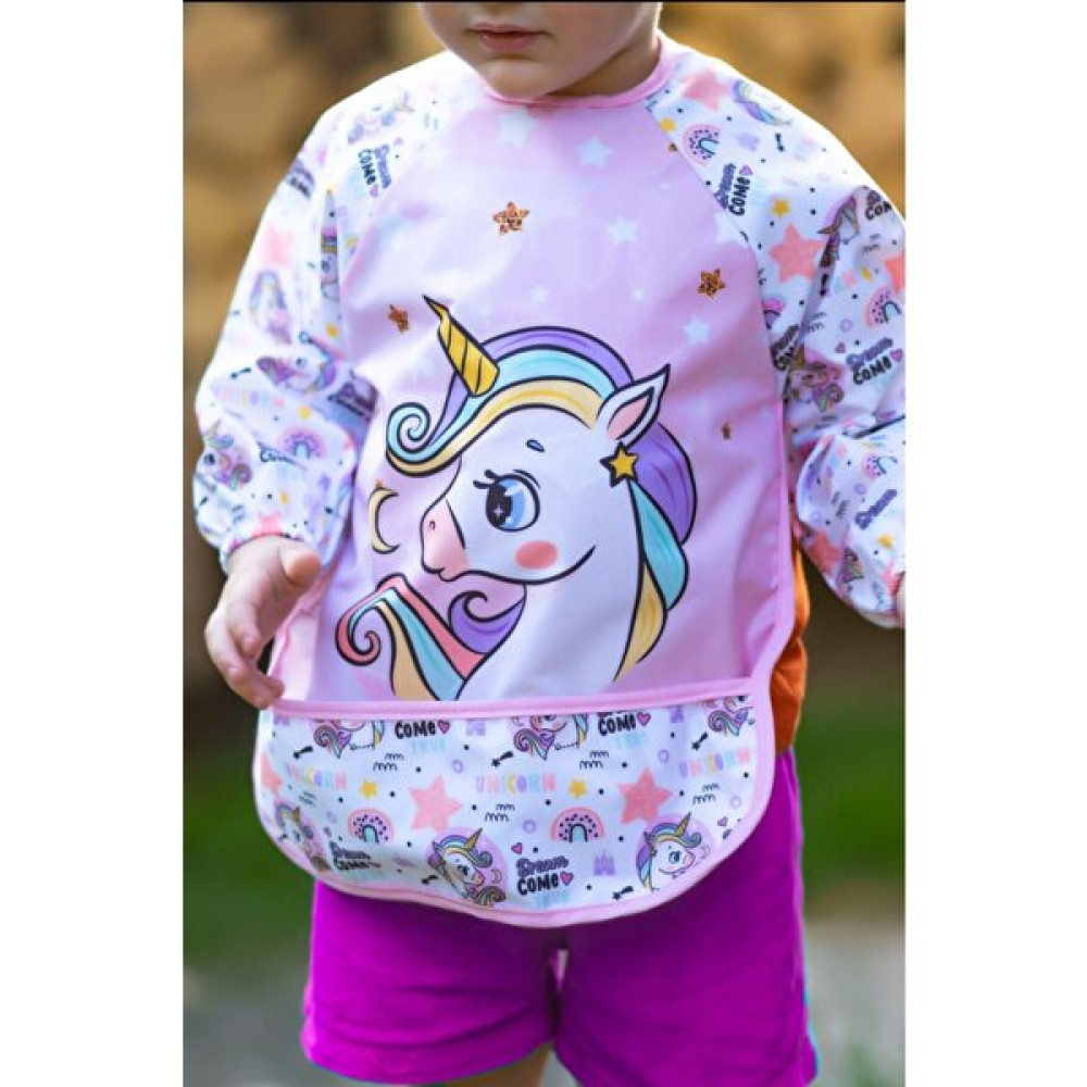UmBaby 3lü Giyilebilir Sıvı Geçirmez Bebek Mama Önlüğü - Standart - Renkli Mama Önlüğü Fiyatı
