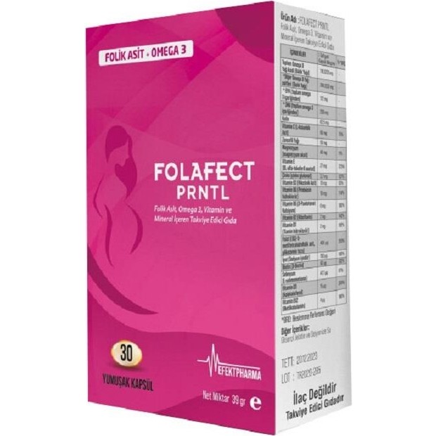 Umbrella Folafect Prntl Folik Asit Omega 3 Içerikli 30 Yumuşak Kapsül Diğer Fiyatı