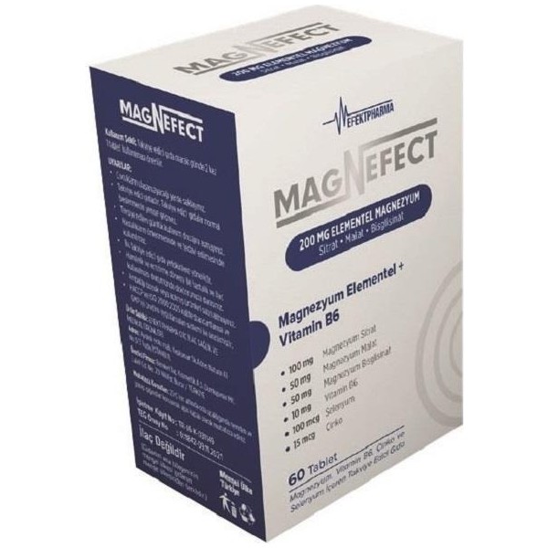 Umbrella Magnefect 200 Mg Elementel Magnezyum 60 Tablet Diğer Fiyatı