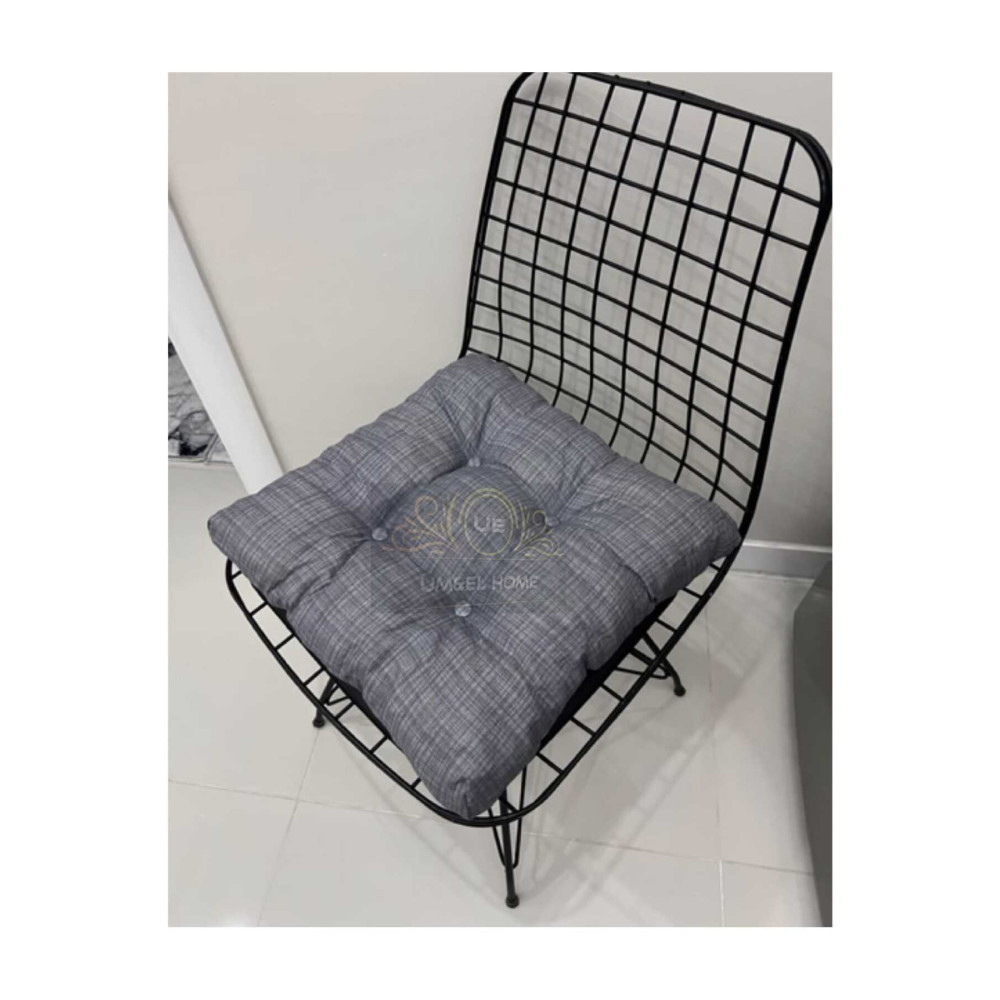 UMEL HOME Um&el Sandalye Minderi 40x40 Ebatta Düğmeli Kumaş Bagcıklı Koltuk & Kanepe Örtüsü Fiyatı