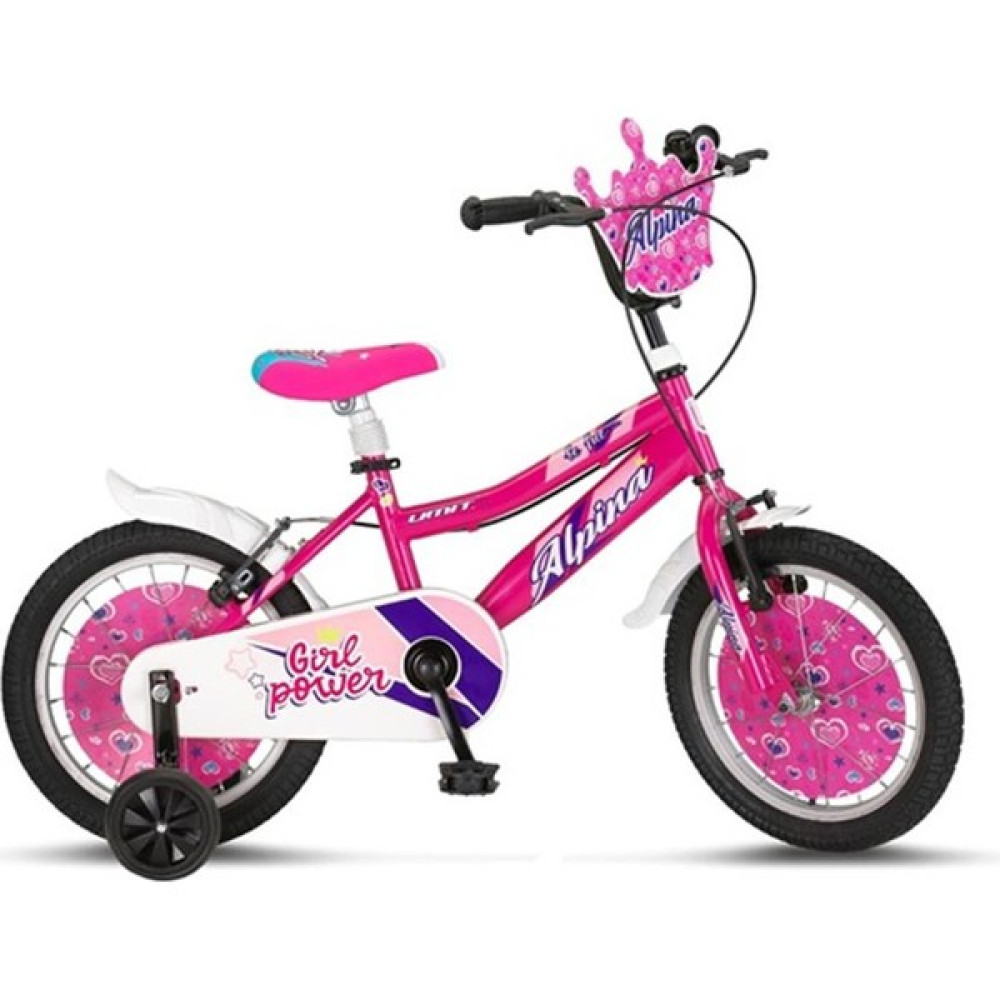 Ümit 1647 Alpına-L-Bmx-V Kız Çocuk Bisikleti 332H V 16 Jant Pembe Çocuk Bisikletleri Fiyatı