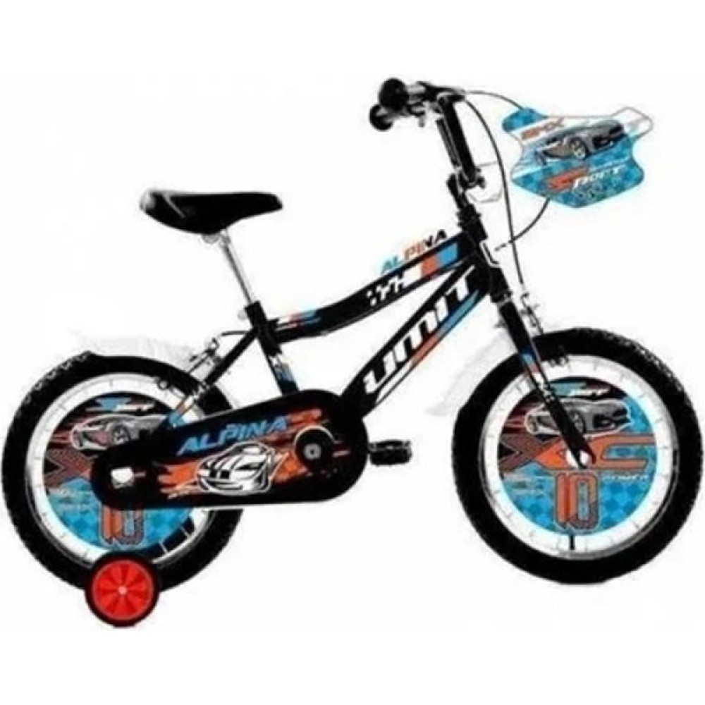 Ümit 1647 Alpına-M-Bmx-V Erkek Çocuk Bisikleti 16 Jant Siyah Mavi Turuncu Çocuk Bisikletleri Fiyatı