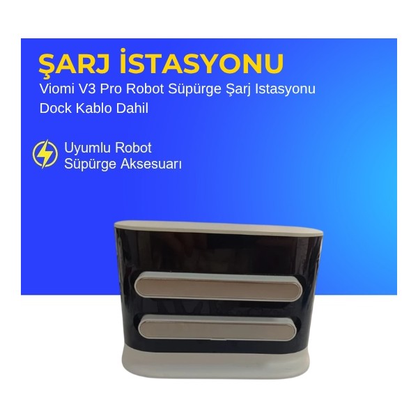 Ümit Maker Viomi V3 Pro Robot Süpürge Şarj Istasyonu Dock Kablo Dahil Robot Süpürgeler Fiyatı