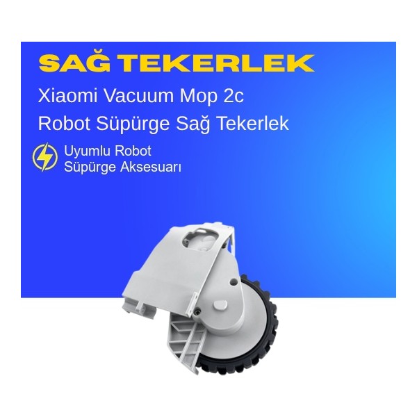 Ümit Maker Xiaomi Vacuum Mop 2c Sağ Robot Süpürge Tekerlek Cep Telefonu Fiyatı