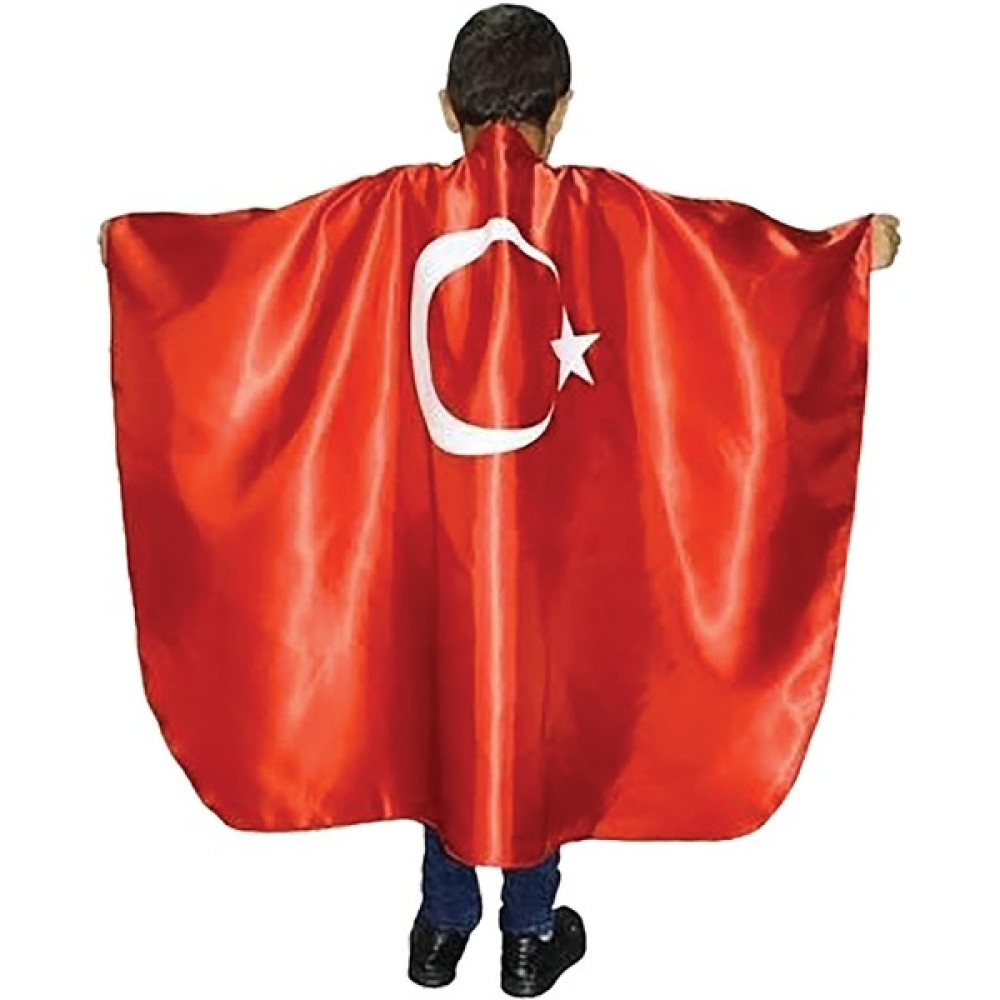 Ümiteks 23 Nisan Bayrak Pelerin Gösteri Kıyafeti Kız Çocuk Kazak & Süveter & Triko Fiyatı